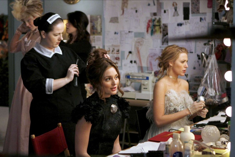 Blair se fait coiffer par Dorota