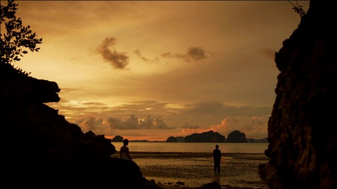 Lever de soleil sur sur l'île de Palawan